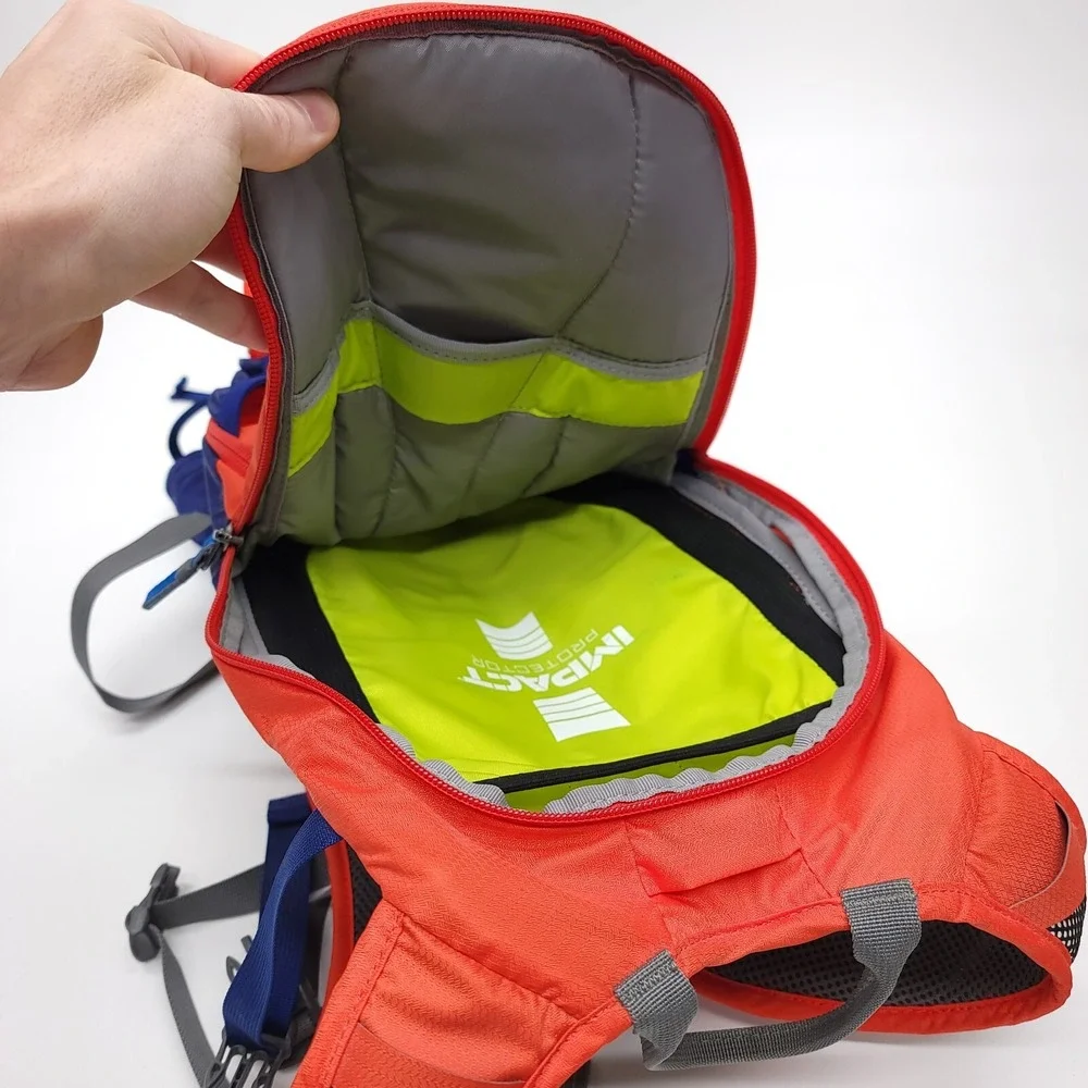 Camelbak K.U.D.U. 8  Orange / Blue Rain Fly NO BLADDER Pack Only KUDU Impact Lv2